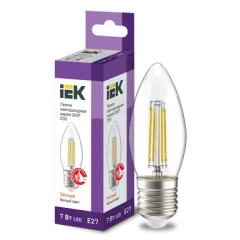 Led E27 şam C35 7W 3000k 230V İEK