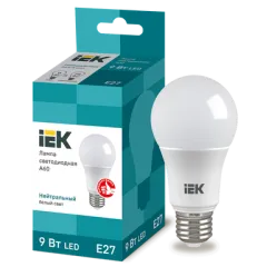 Led E27 kürə şüşə A60 360° 9W 4000k 230V İEK