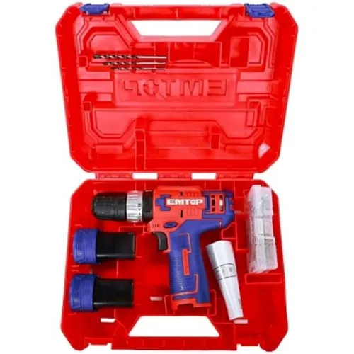 Drel batareyalı 12V Emtop ECIDL12620 Drel batareyalı 12V Emtop ECIDL12620