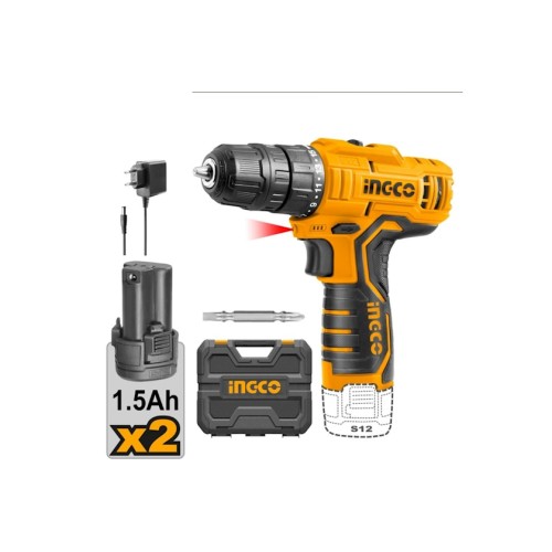 Akkumlyatorlu vintburan 12V 10 mm INGCO CDLI12208 Akkumlyatorlu vintburan 12V 10 mm INGCO CDLI12208