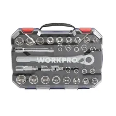 Trişotka açar dəsti 30 parça Workpro WP202525