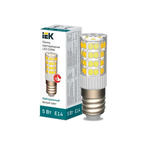 Led E14 CORN kapsul 5W 4000k 230V İEK Led E14 CORN kapsul 5W 4000k 230V İEK