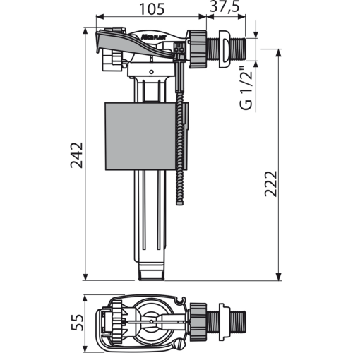 A160 Bachoki Механизм Набор 1/2 Alca A160