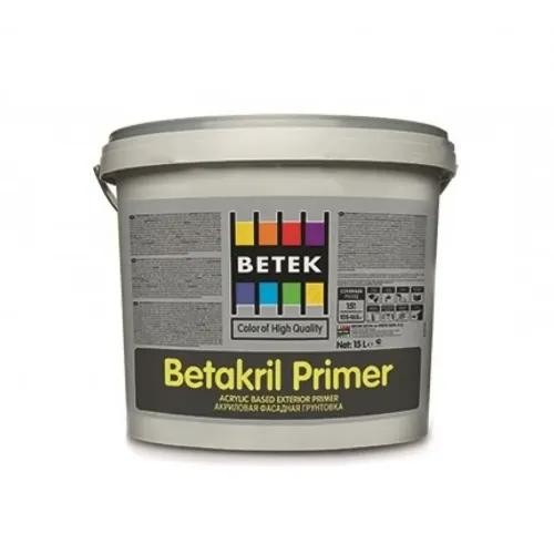 Бетакрил грунтовка 15л BETEK