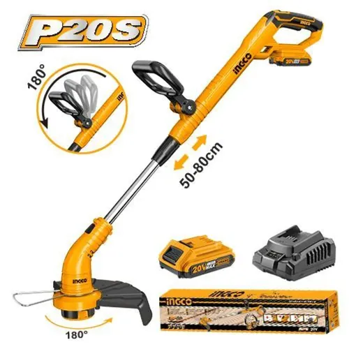 Akkumlyatorlu trimmer qazon üçün INGCO CGTLI20301/20018