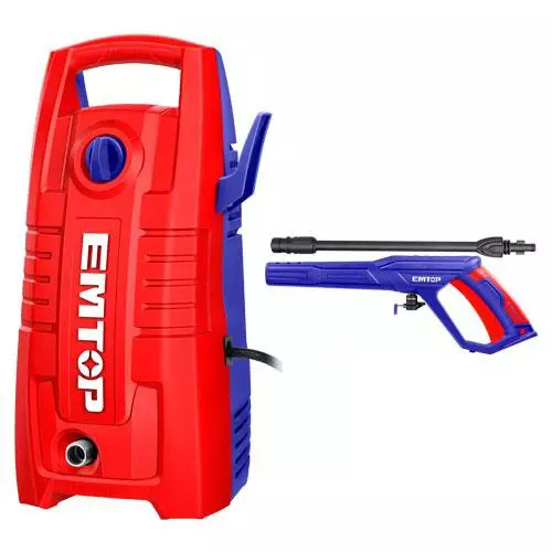 Yüksək təzyiqli yuyucu 1400W Emtop EHPW1401 Yüksək təzyiqli yuyucu 1400W Emtop EHPW1401