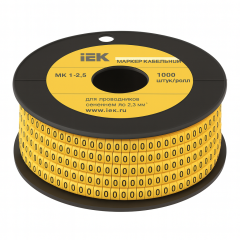 Kabel markeri MK1-2.5mm işərə "0" İEK