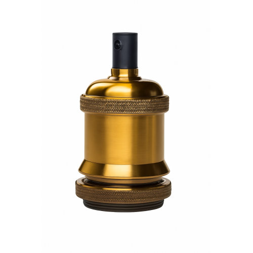 Asma patro E27 1.5m şunurlu retro qızılı İEK