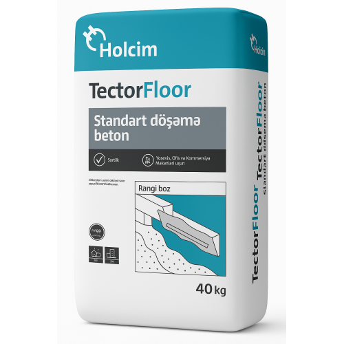 Floor Standart döşəmə beton 40kq Tector Floor Standart döşəmə beton 40kq Tector