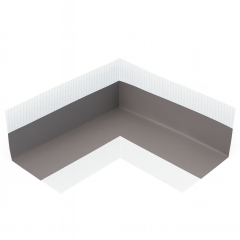 Hidroizolyasiya manjeti daxili bucaq üçün 140x140mm Knauf