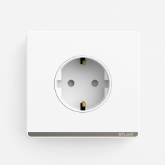 Elektrik yuvası torpaqlı 16A A4 ağ Aylex 1-44