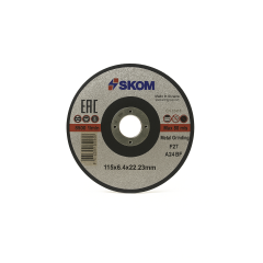 Disk metal 115x6.4x22.23(shlif) SKOM