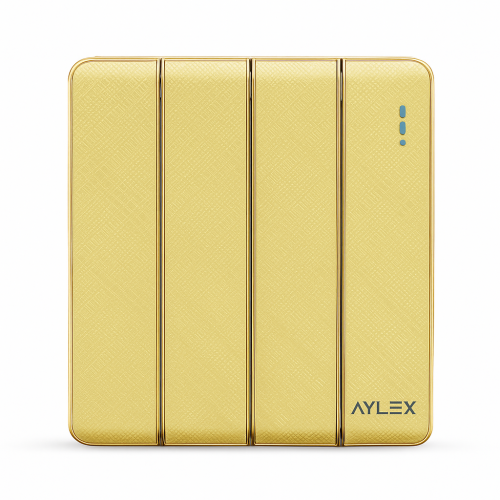 Açar 4-lü 10A K2 akrilik qızılı Aylex 1-55 Açar 4-lü 10A K2 akrilik qızılı Aylex 1-55