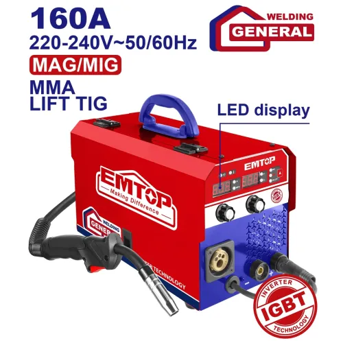 Qaynaq aparati MAG/MIG 160A Emtop EMGT1651