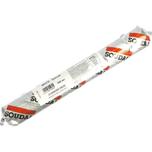 Qermetik yapışqan SoudaFlex FC40 Ağ 600 ml