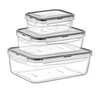 Fresh saxlama qabı 3lü set (LC310) Irakplastik LC310