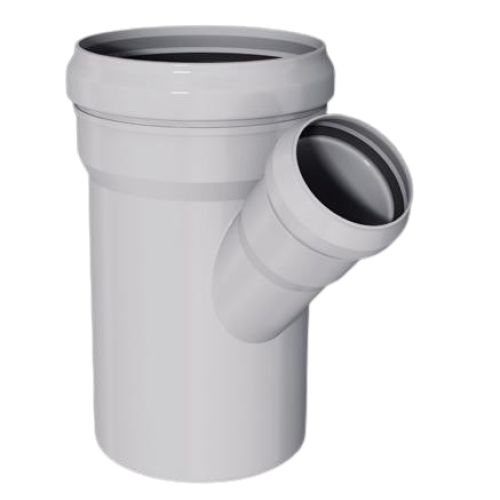PP Üçlük/Keçid 110x50 45° METAK PP Üçlük/Keçid 110x50 45° METAK