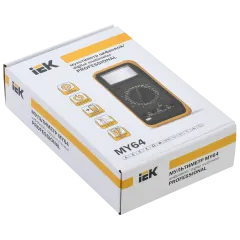 Цифровой мультиметровый профессионал my64 IEK