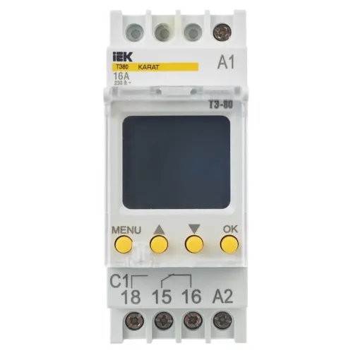 Tayer Te80 Digital 16a 230VDinreykayaker iek MTA10-16-080