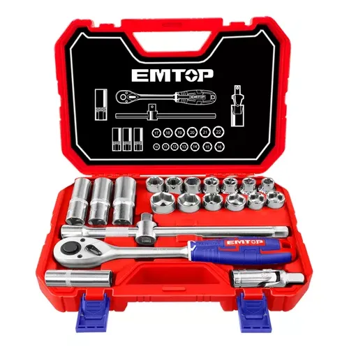 Trişotka açar dəsti 21 parça Emtop ESKT12211 Trişotka açar dəsti 21 parça Emtop ESKT12211