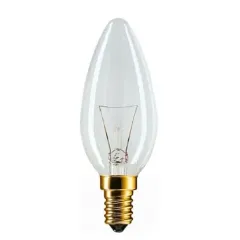 60W B35 buji şəffaf PHILIPS 926000003017