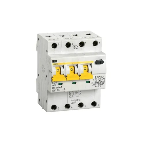 АVDT34 C25 30мА - Differensial cərəyanın Avtomatik Elektrikaçarı İEK