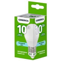 Lamp LED Bay G45 10W 6500K E27 Generica