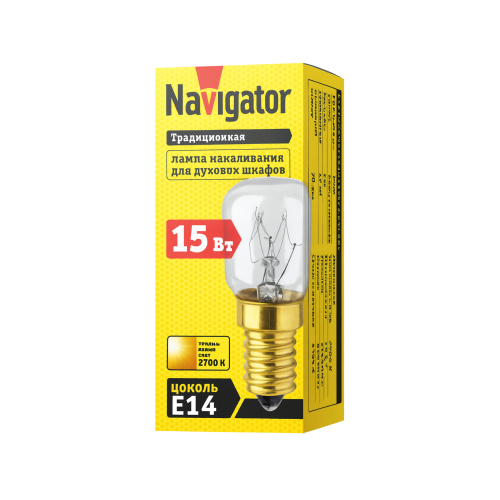 LAMPA NI-T25- 15-230-E14-CL (for Ahovka) Navigator 61207 LAMPA NI-T25- 15-230-E14-CL (for Ahovka) Navigator 61207