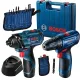 Drel batareyalı GSR 120-LI+GDR 120-LI in Case BOSCH 06019G8023
