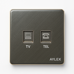Telefon+kompyuter yuvası K2akrilik boz Aylex 1-81