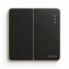 Açar 2-li 10A K2 akrilik boz Aylex 1-70