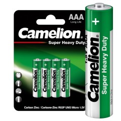 Batareya yaşıl AAA4 Camelion R03P-BP4G