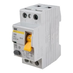 Differensial elektrikaçarı (UZO) VD1 63 2Р 50А 30mА İEK MDV10-2-050-030