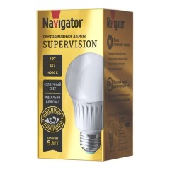 Lampa 80549 NLL-A60-9-230-4K-E27-FR-SV Navigator 80549