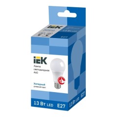 Diodlu işıq lampasıA60 kürə 13Vt230V 6500K E27 İEK LLE-A60-13-230-65-E27