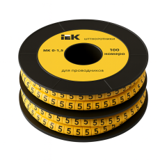 Kabel markeri MK0-1.5mm işərə "5" İEK
