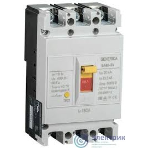 3P 160A Avtomat 18kA BA66-33 Generica BA66-33-160