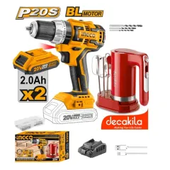 Batareyalı drel mikser seti INGCO COSLI23023