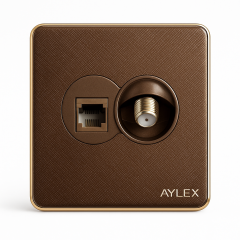 Sat+telefon yuvası K2 akrilik qəhvəyi Aylex 1-99