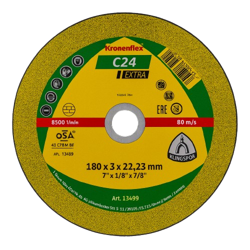 Disk daş fibra C-24 180 Klingspor Disk daş fibra C-24 180 Klingspor