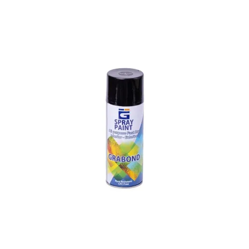 Аэрозольная краска черная GRABOND