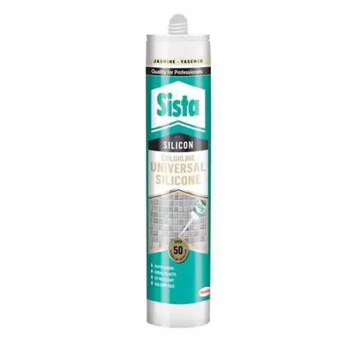 Silikon K8B parlaq şəffaf 280ml Sista Silikon K8B parlaq şəffaf 280ml Sista