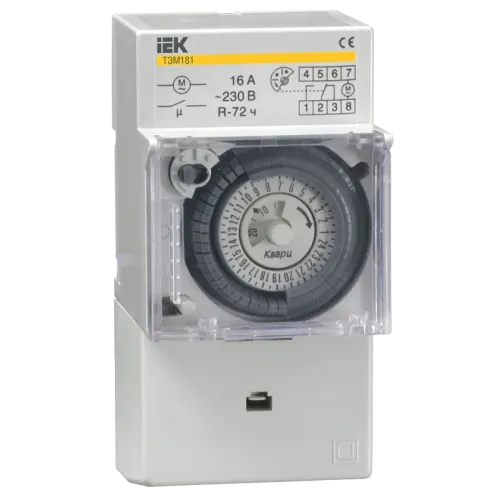 Taymer TEM181analoqlu 16А 230VDİN-reykaya İEK
