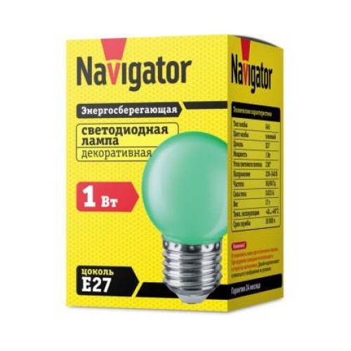 Lamp Nllg45-1-230-G-E27 Navigator 71828 Lamp Nllg45-1-230-G-E27 Navigator 71828