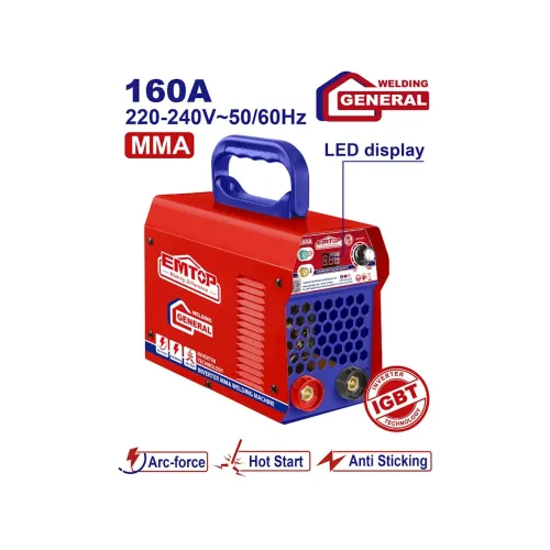 Qaynaq aparati 160A (16501) Emtop EWDEM16501