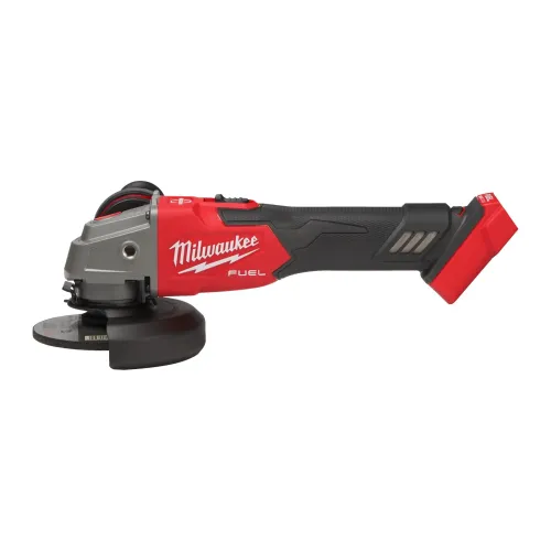 M18 FUEL™ 125 mm variable speed & braking angle grinder with slide switch Milwaukee 4933478436 M18 FUEL™ 125 mm variable speed & braking angle grinder with slide switch Milwaukee 4933478436