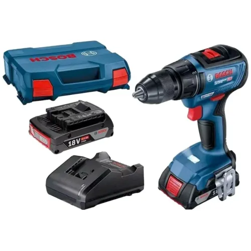 Drel batareyalı GSB 18V-50 2x2.0Ah BOSCH 06019H5100