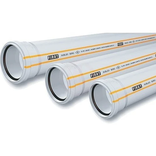 125/1000 Dubleks 3.2 mm tullantı su borusu Fırat 7030125100