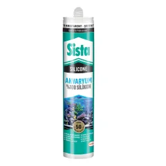 Akvarium silikonu 280ml şəffaf Sista