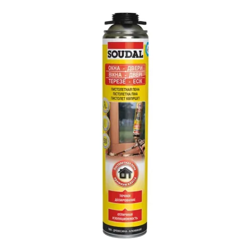 750 ml Tapancalı Kopuk Soudal 113986 750 ml Tapancalı Kopuk Soudal 113986